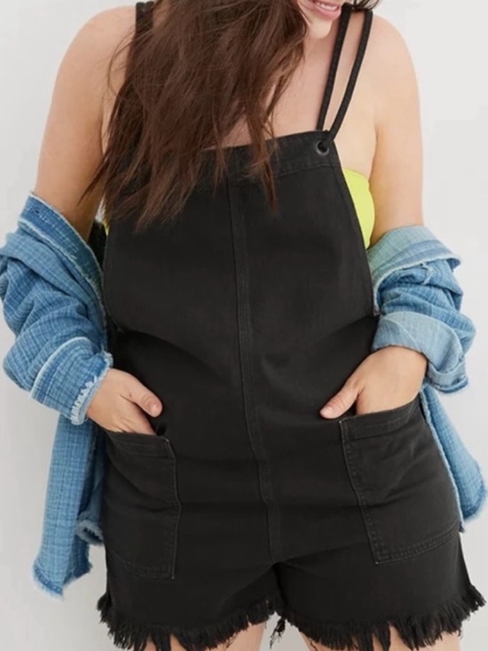 aerie Pants - Aerie Double Strap Shortall